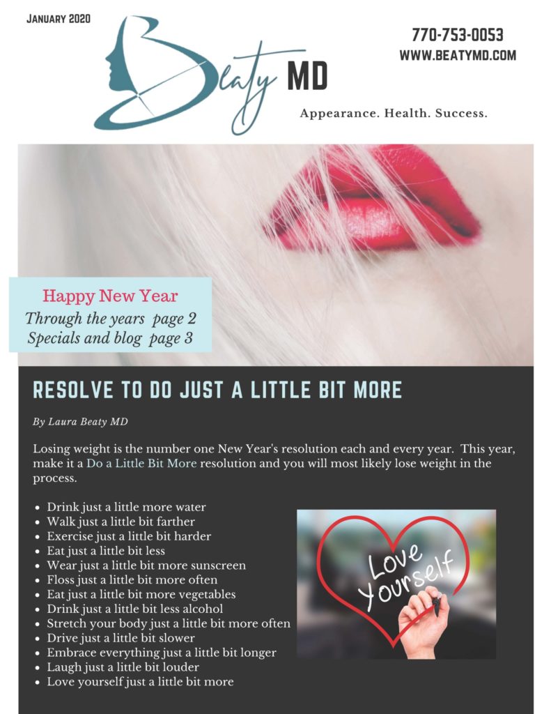 January Newsletter with Specials Page 1